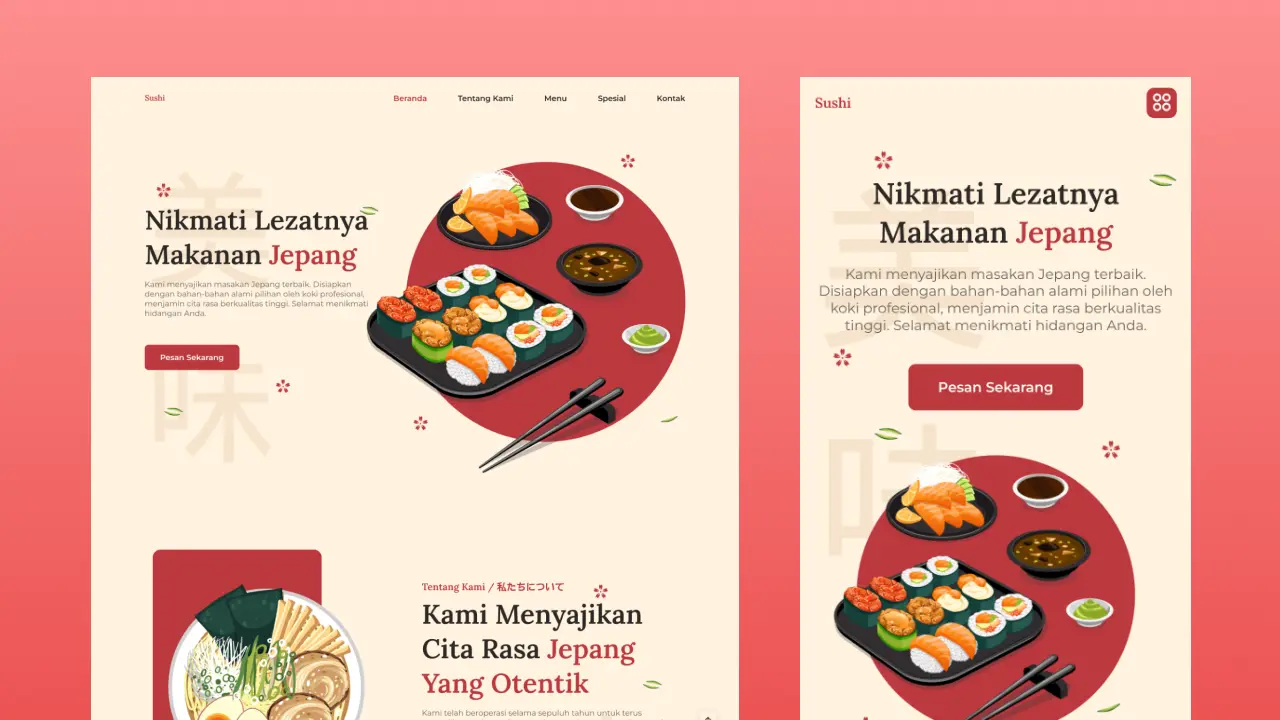 Sushi Website